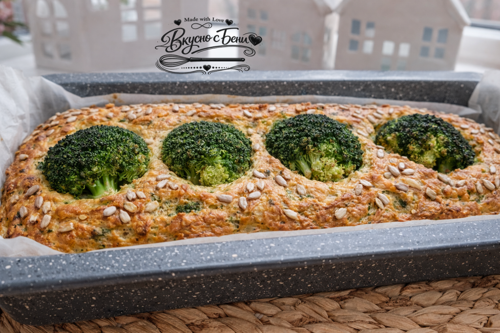 🥦 Солен кекс с броколи-Стъпка-8410